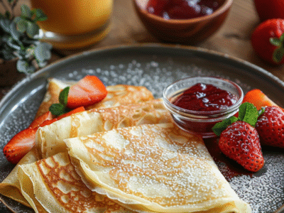 Crepes senza uova senza riposo: Ricetta facile e veloce