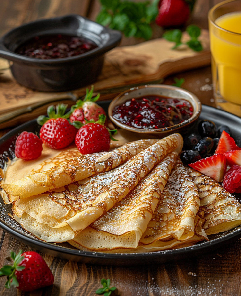crepes senza uova senza riposo