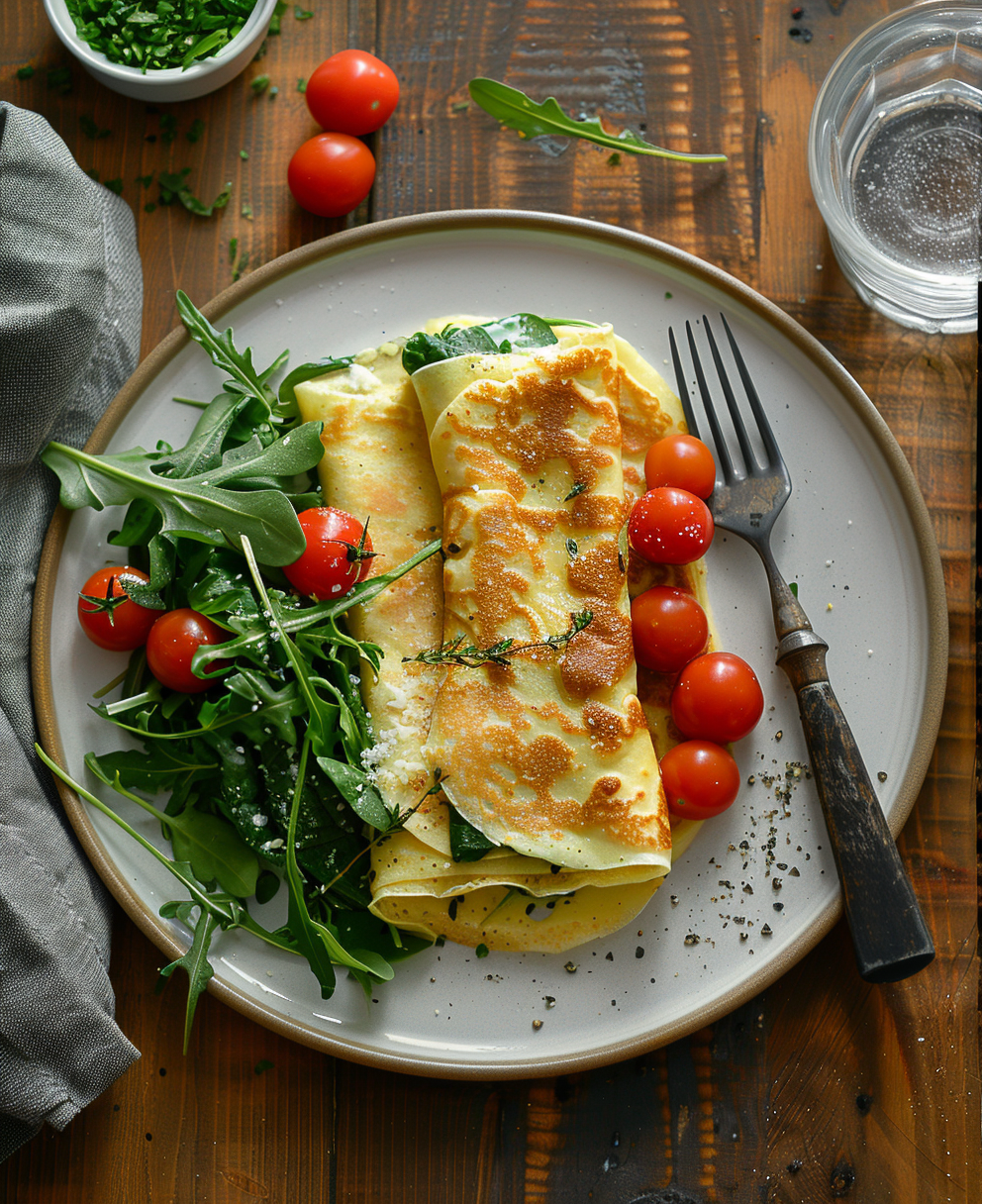 ripieno di crepes salate