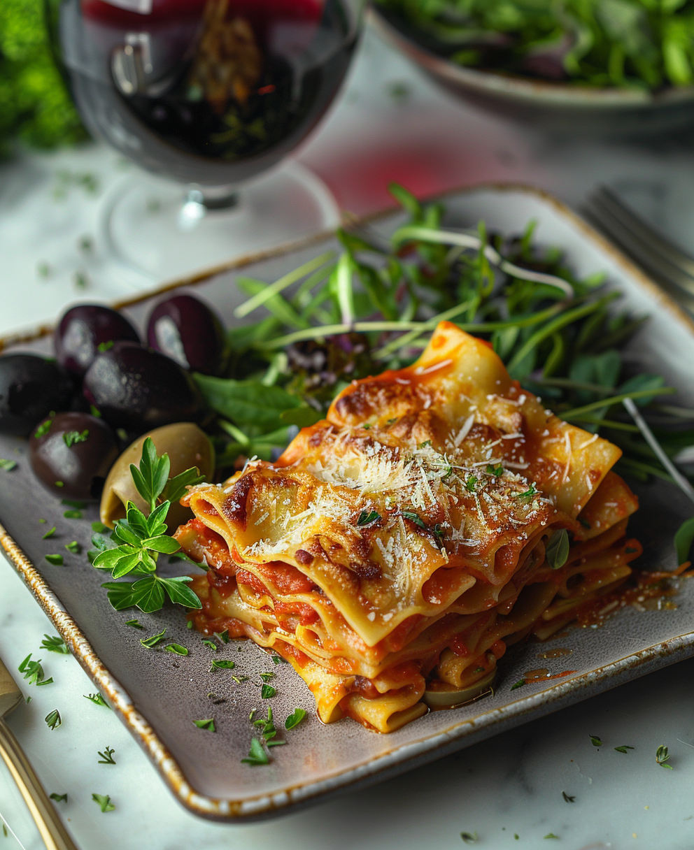 Antipasti pasta fillo al forno