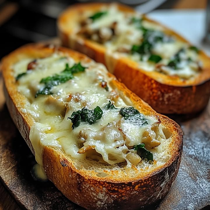 Baguette Gratinata Ricotta