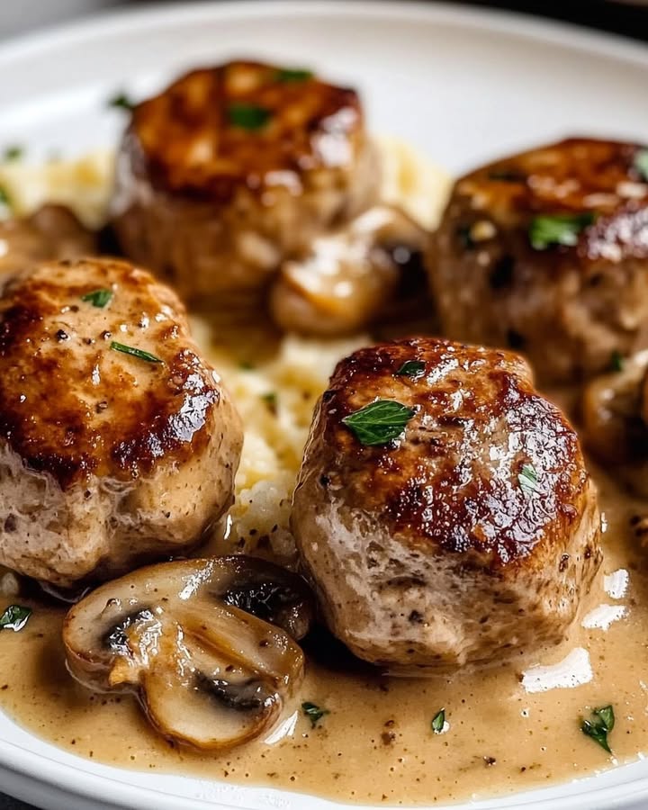 Boulettes Cremose Funghi