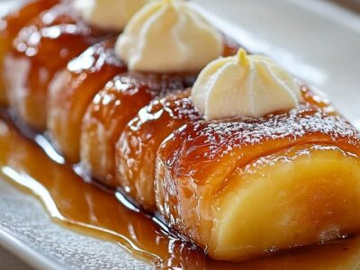 Bûche Caramellata Pommes: La Ricetta Facile e Deliziosa
