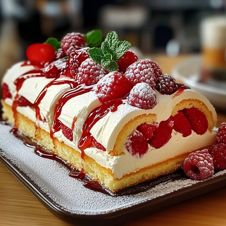 Bûche Fraise Deliziosa