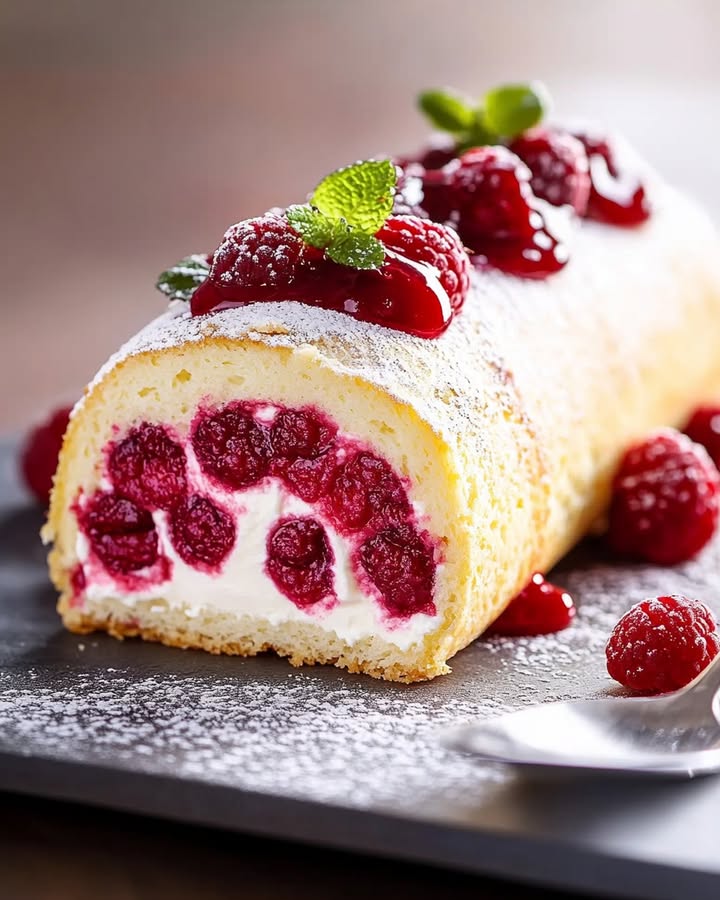 Bûche Mascarpone Framboise