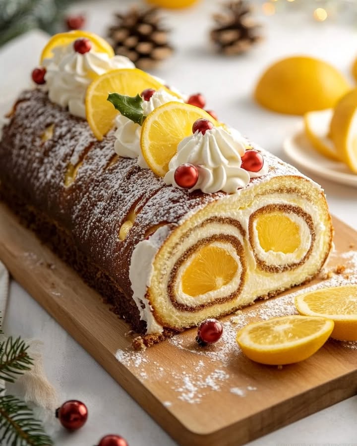 Bûche Mascarpone Limone