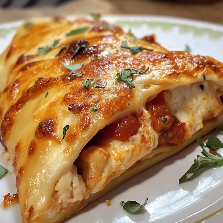Calzone Pollo Pomodori