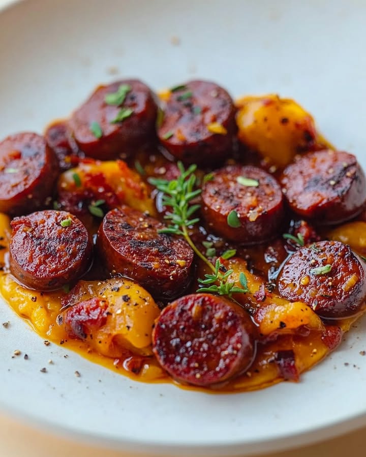 Chachouka con Chorizo