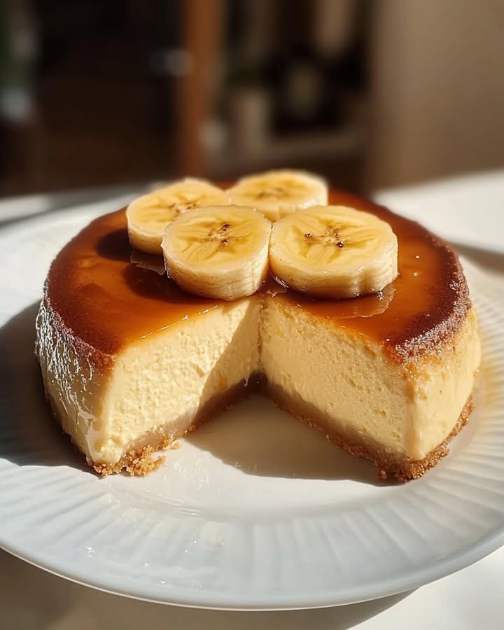 Cheesecake Banana Senza Glutine