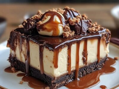 Cheesecake Brownie Caramello: La Ricetta Facile e Irresistibile