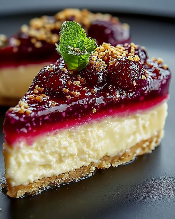 Cheesecake Combava Rhubarbe
