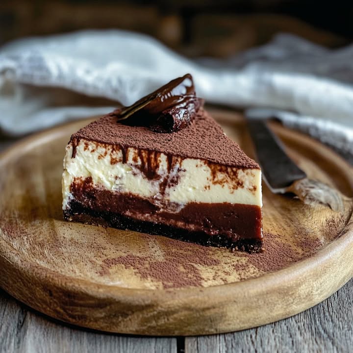 Cheesecake Marbrato Delizioso