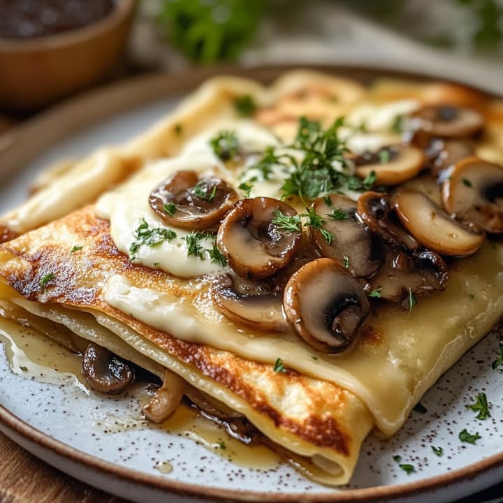 Crêpes Funghi Aromatiche
