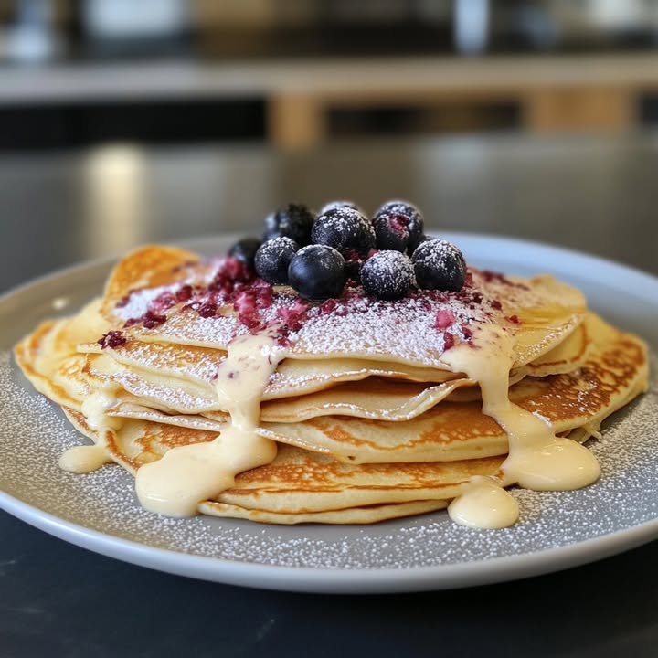 Crêpes Mirtilli Golose