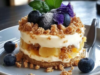 Crumble Limone Mirtilli: La Ricetta Facile e Deliziosa