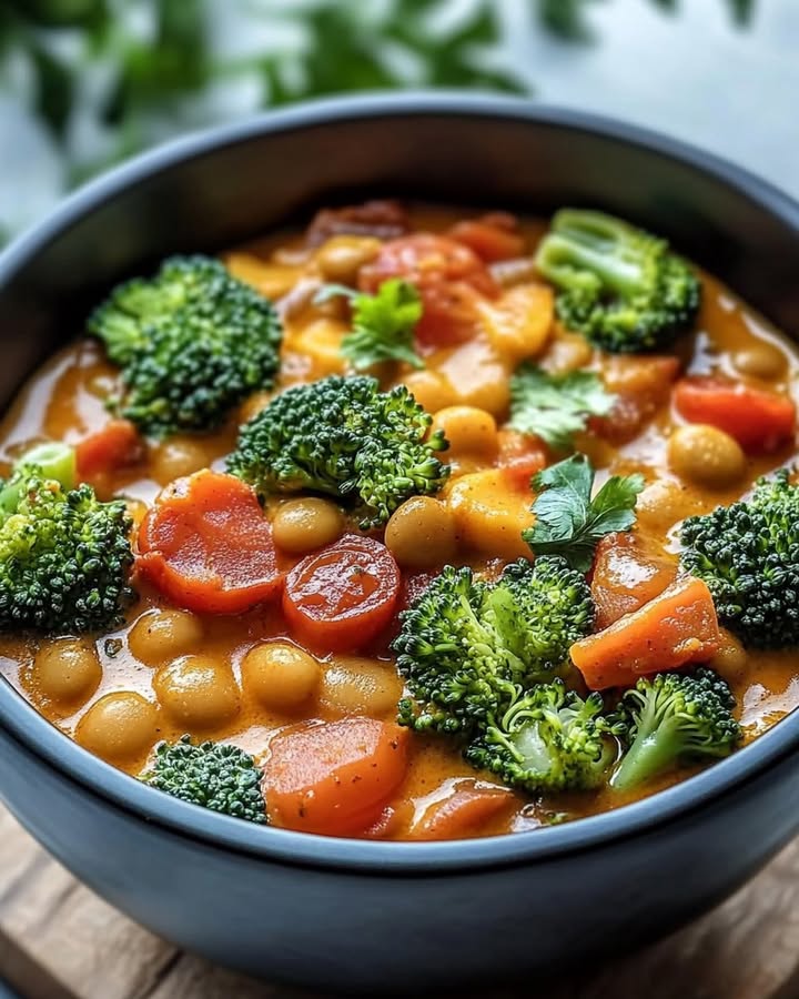 Curry Broccoli Lenticchie