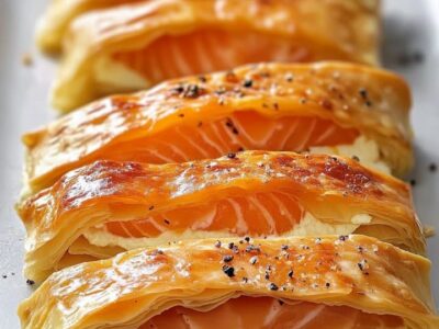 Feuilletés Salmone Formaggio: Ricetta Facile e Gustosa