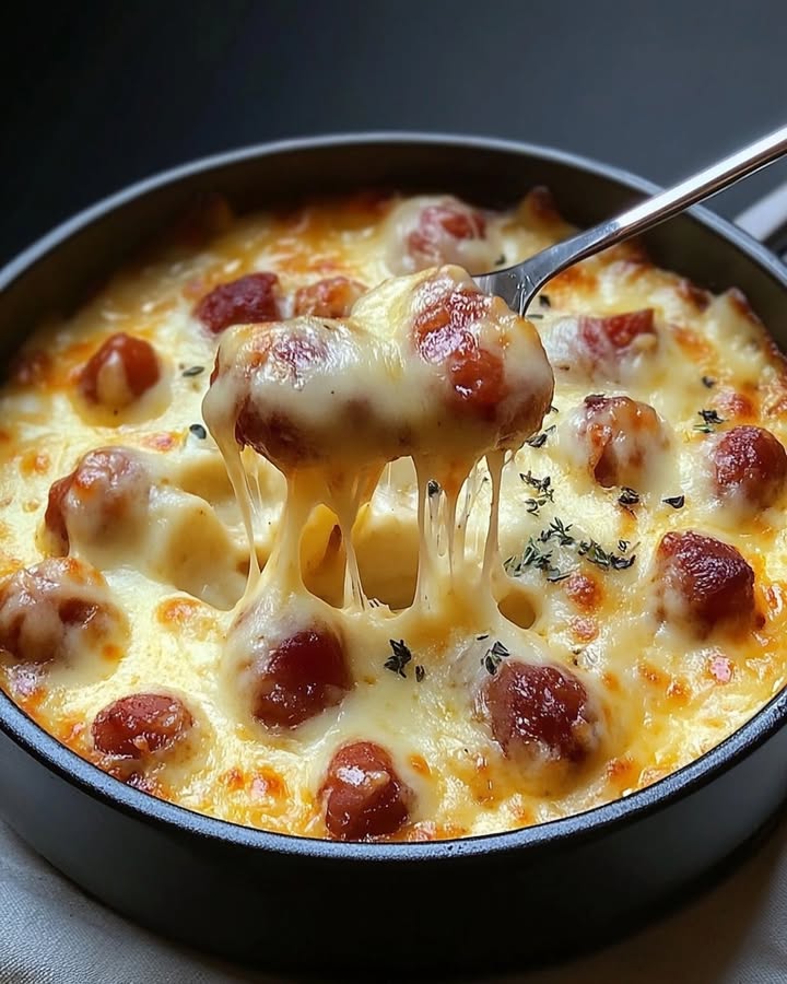 Fonduta di Endive Salsicce