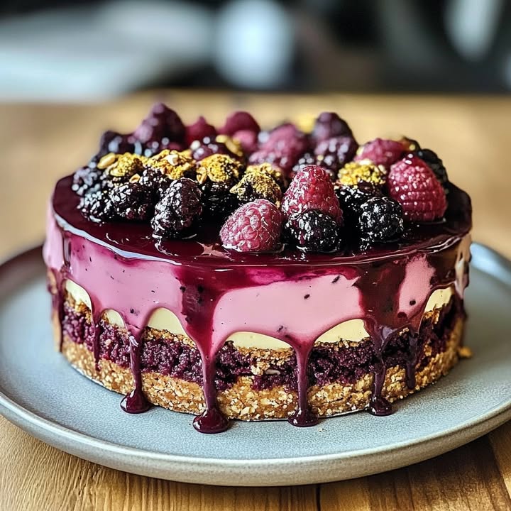 Gâteau Pistache Framboise