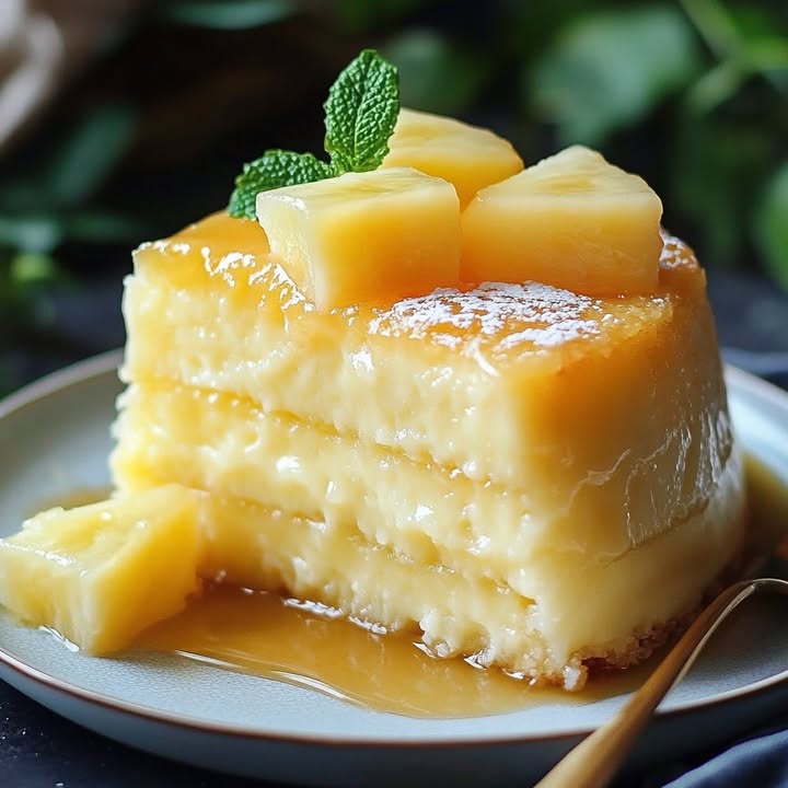Gâteau ananas delizioso