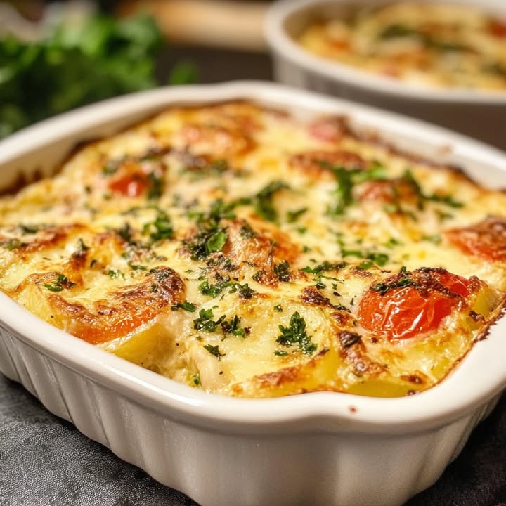 Gratin Pomodori Mozzarella