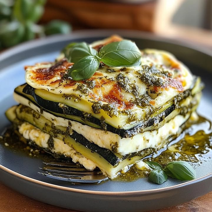 Lasagne Zucchine Pesto