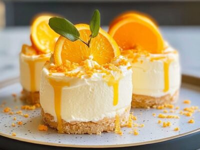 Mini Cheesecake Arancia: Ricetta Facile e Deliziosa