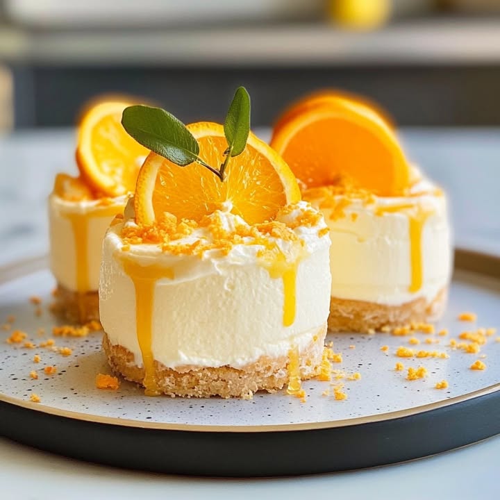 Mini Cheesecake Arancia