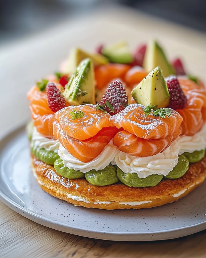 Paris-Brest Salato Avocado