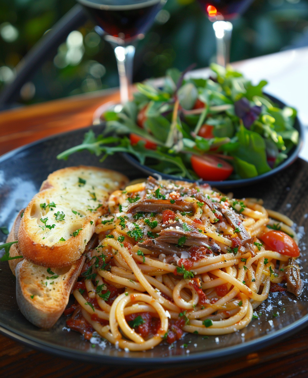 Pasta acciughe fresche