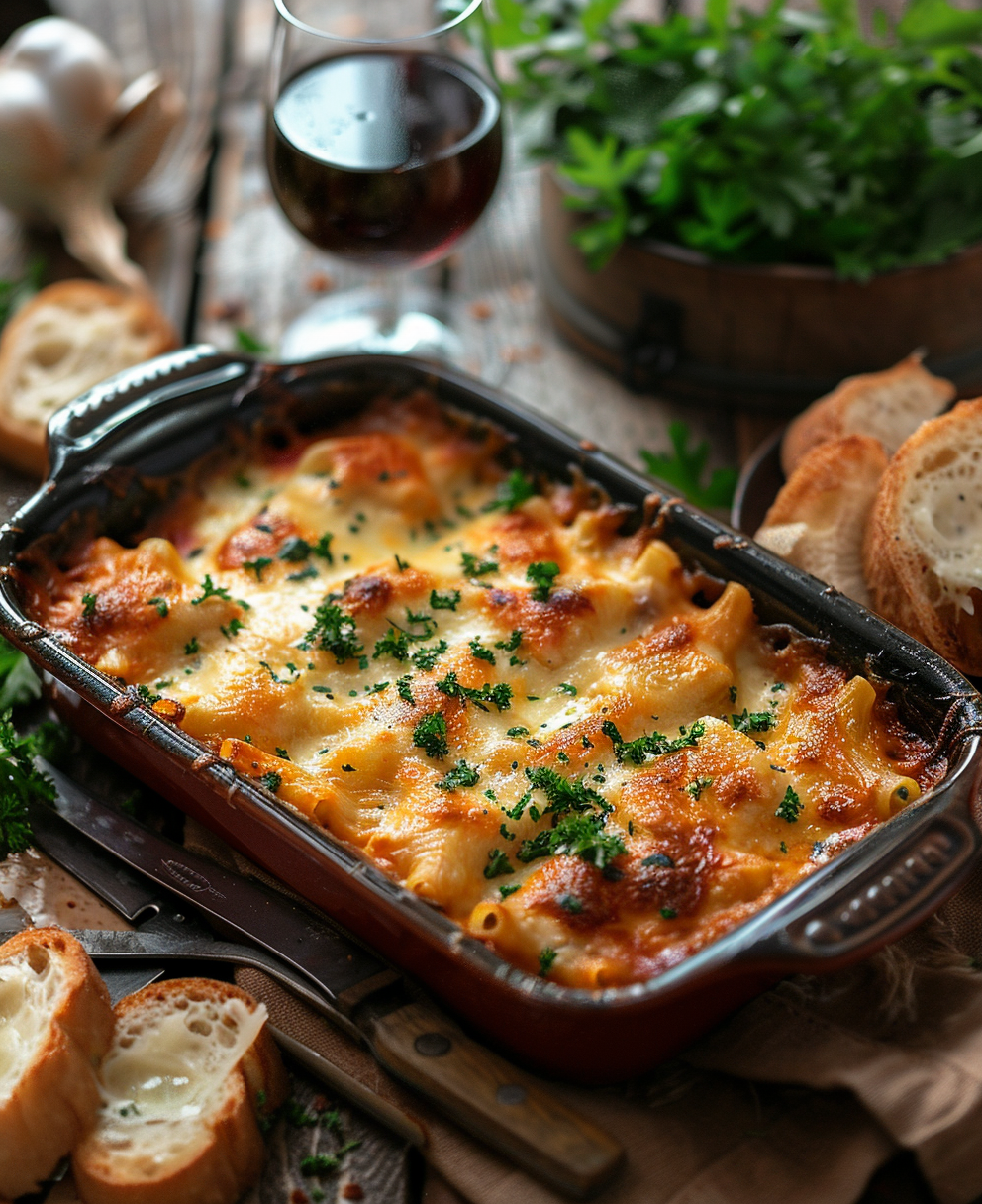 Pasta al forno con ragù e besciamella