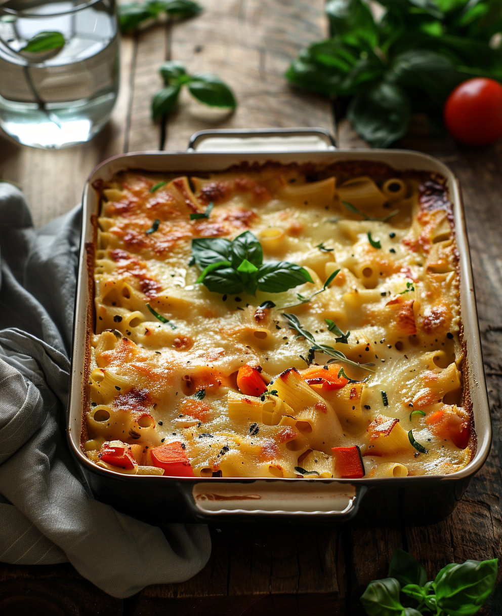 Pasta al forno estiva
