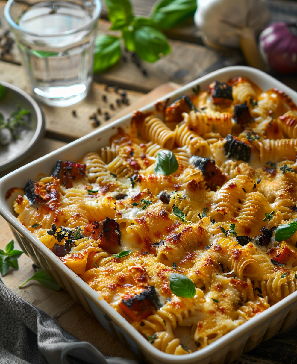 Pasta al forno estiva