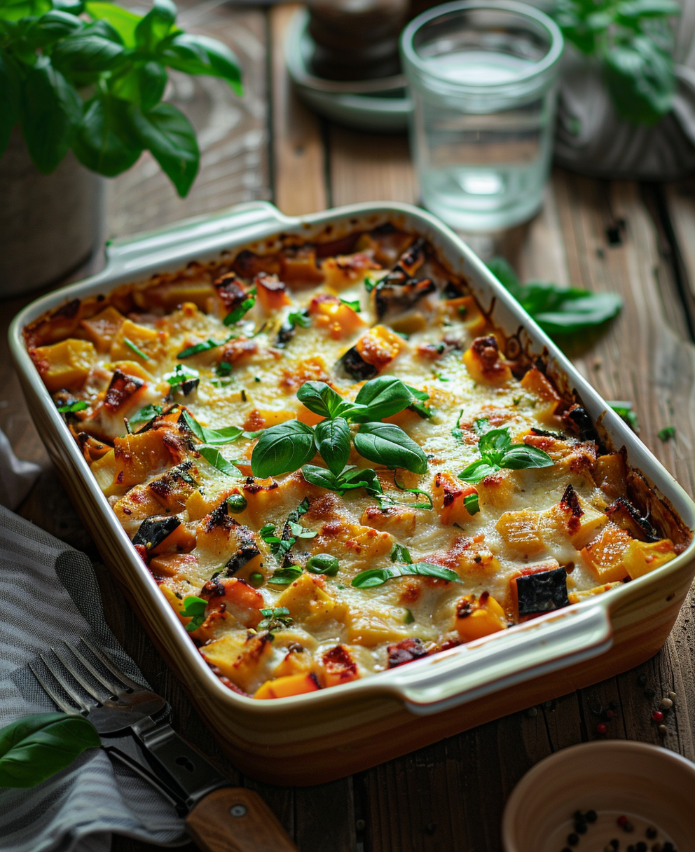 Pasta al forno estiva