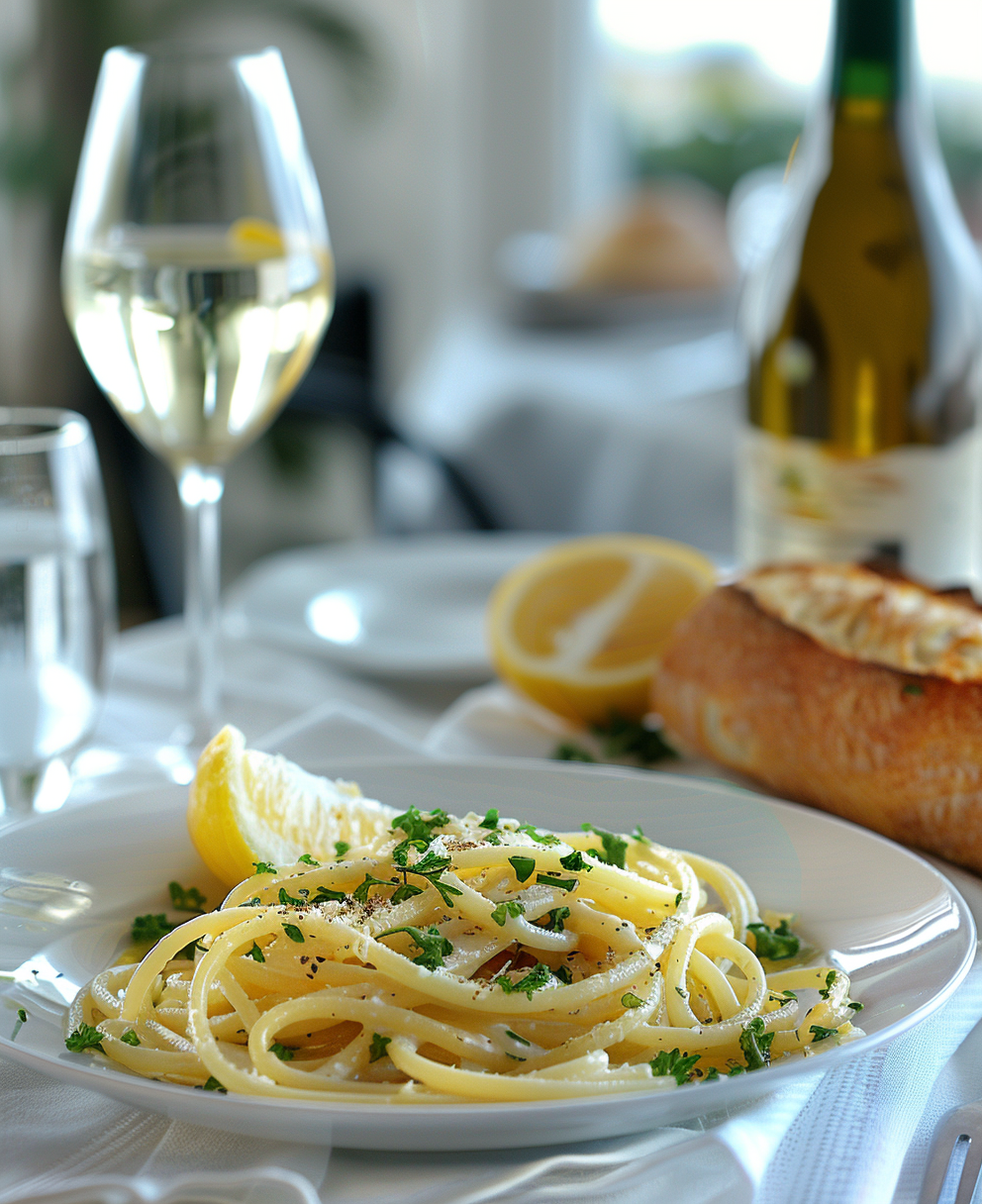 Pasta alle alici fresche