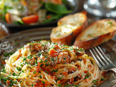 Pasta con acciughe fresche: La Ricetta Irresistibile per un Pranzo Leggero