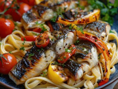 Pasta con gli sgombri freschi: La ricetta irresistibile per un piatto unico