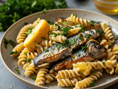 Pasta con lo sgombro fresco: La ricetta irresistibile per un piatto veloce e gustoso