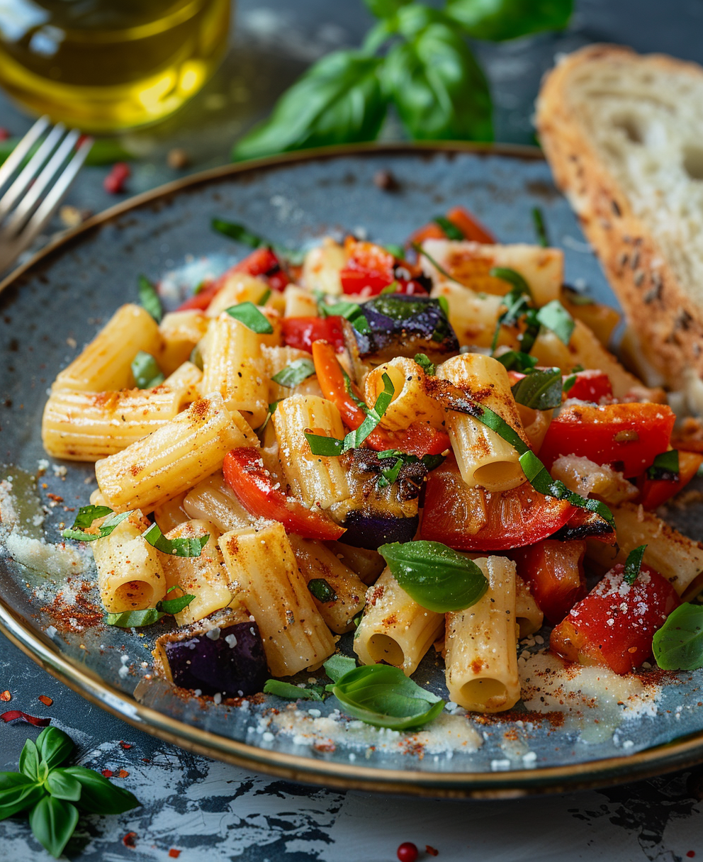 Pasta con pomodorini al forno ricetta barese