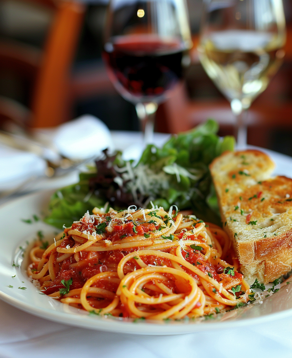 Pasta con pomodoro fresco