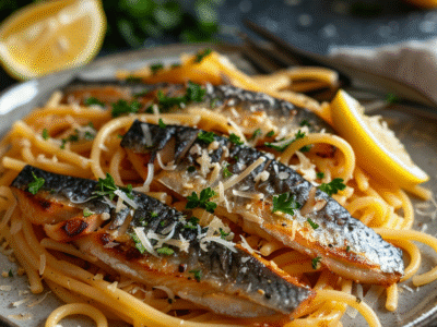 Pasta con sgombro fresco: La Ricetta Irresistibile per un Pranzo Leggero