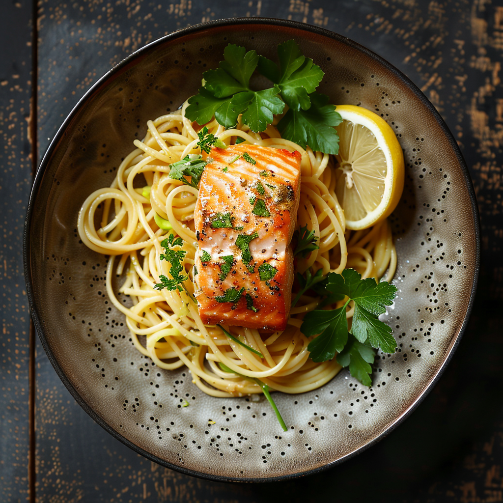 Pasta e salmone fresco ricetta