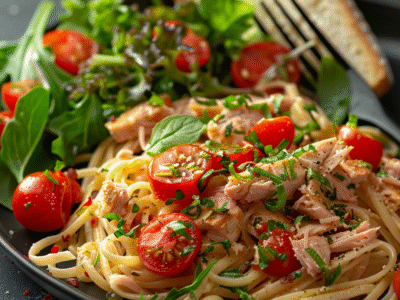 Pasta tonno fresco e pomodorini: La ricetta irresistibile per te!