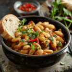 Ricetta pasta e fagioli freschi