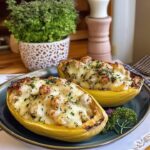 Spaghetti Squash Alfredo