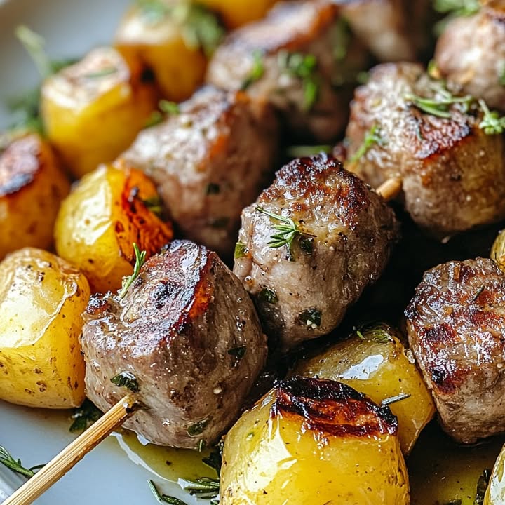 Spiedini Agnello Patate