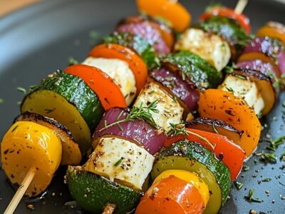 Spiedini Verdure Caprino: Ricetta Facile e Gustosa
