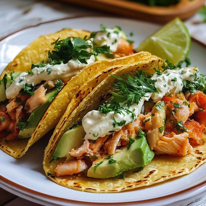 Tacos Salmone Avocado