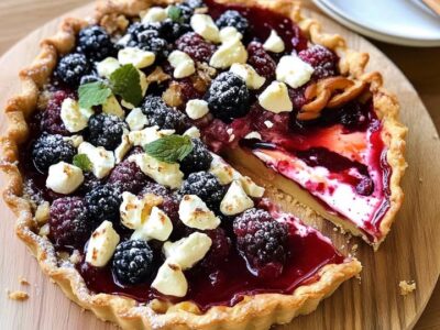 Torta Barbabietola Caprino: Ricetta Facile e Deliziosa