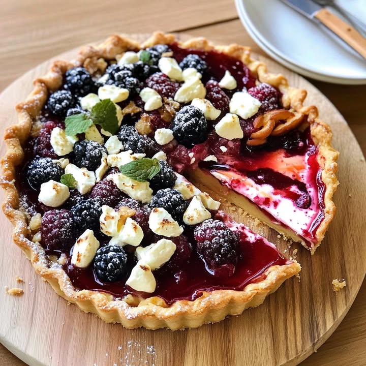 Torta Barbabietola Caprino